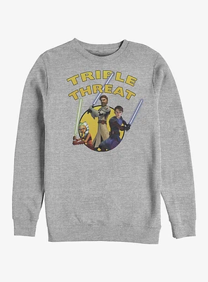 Star Wars The Clone Triple Threat Sweatshirt