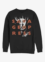 Star Wars The Clone Savage Overlay Crew Sweatshirt