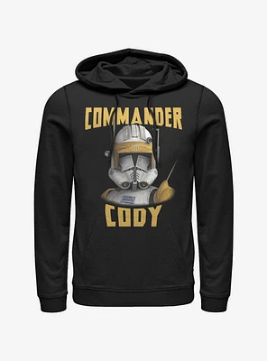 Star Wars The Clone Cody Face Hoodie