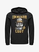 Star Wars The Clone Cody Face Hoodie