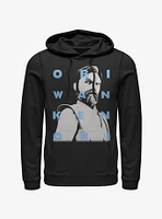 Star Wars The Clone Obi-Wan Text Hoodie