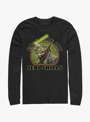 Star Wars The Clone Jedi Skills Long-Sleeve T-Shirt