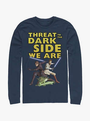 Star Wars The Clone Threat We Are Long-Sleeve T-Shirt