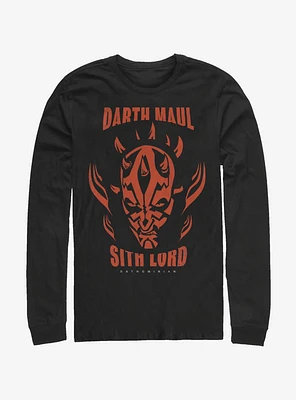 Star Wars The Clone Dathomirian Maul Long-Sleeve T-Shirt