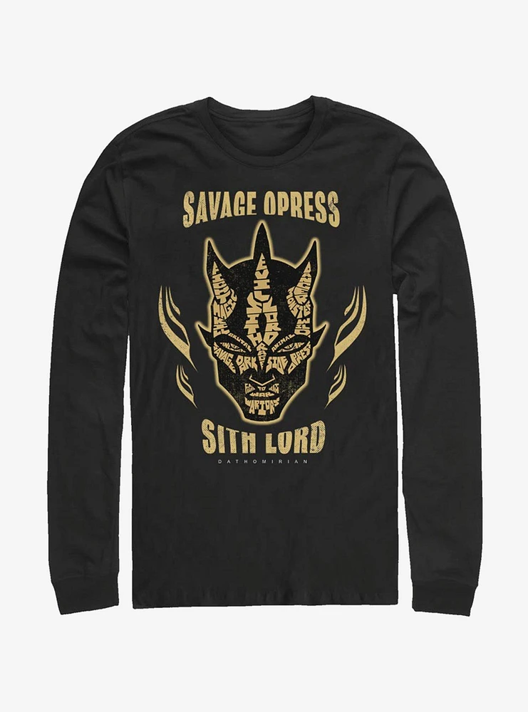 Star Wars The Clone Dathomirian Savage Long-Sleeve T-Shirt