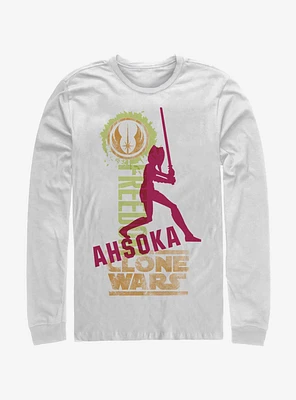 Star Wars The Clone Freedom Ahsoka Long-Sleeve T-Shirt