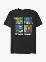 Star Wars The Clone Panel Four T-Shirt