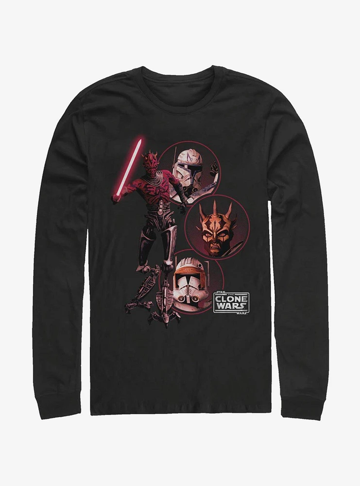 Star Wars The Clone Darkside Group Long-Sleeve T-Shirt