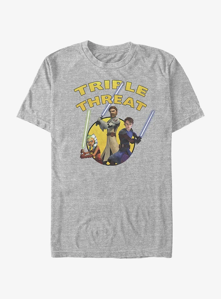 Star Wars The Clone Triple Threat T-Shirt