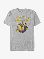 Star Wars The Clone Triple Threat T-Shirt