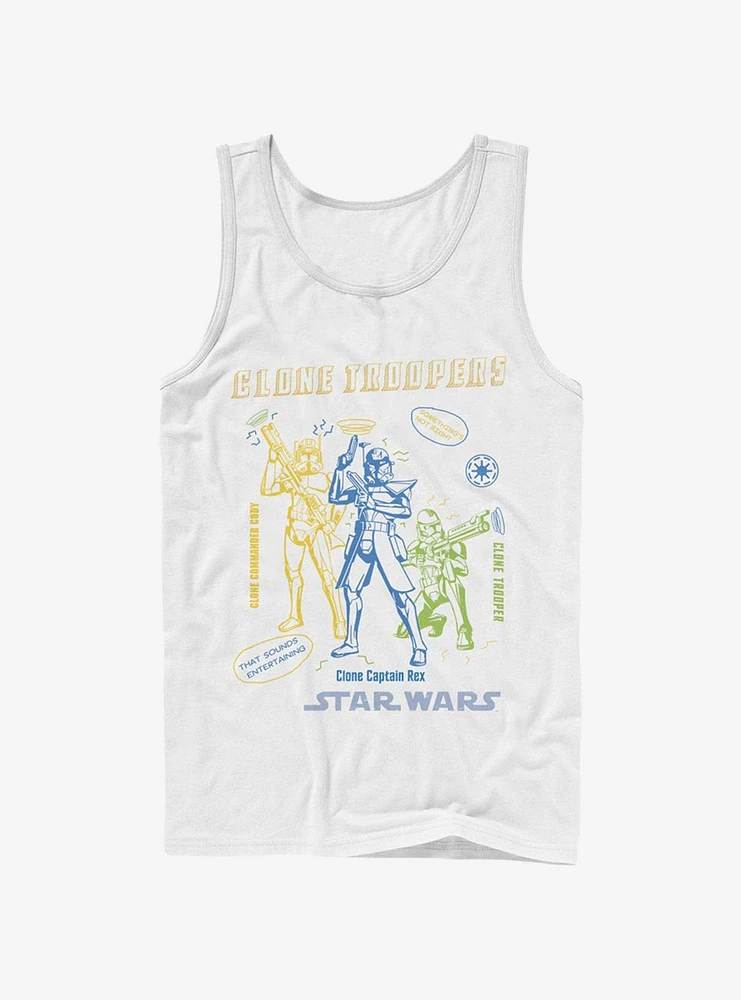 Star Wars The Clone Doodle Trooper Tank