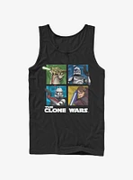 Star Wars The Clone Panel Four Tank