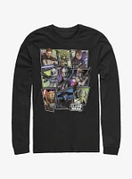 Star Wars The Clone Scattered Group Long-Sleeve T-Shirt