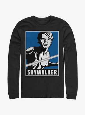 Star Wars The Clone Skywalker Poster Long-Sleeve T-Shirt