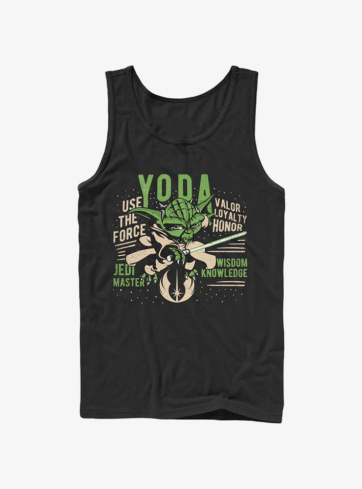 Star Wars The Clone Yoda Tank Top