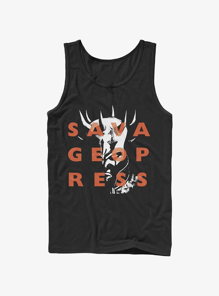 Star Wars The Clone Savage Overlay Tank