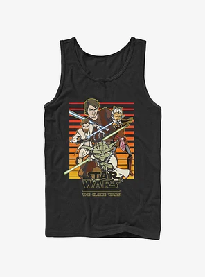 Star Wars The Clone Sun Setting Tank