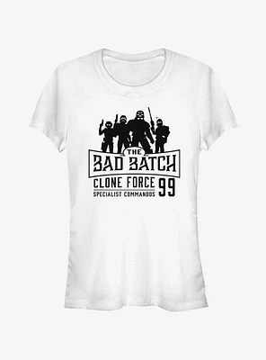 Star Wars The Clone Bad Batch Emblem Girls T-Shirt