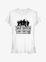 Star Wars The Clone Bad Batch Emblem Girls T-Shirt