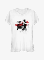 Star Wars The Clone Maul Collage Girls T-Shirt