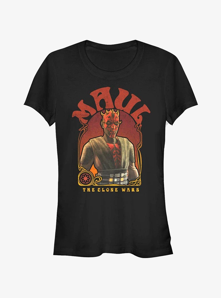 Star Wars The Clone Maul Nouveau Girls T-Shirt