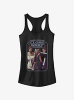 Star Wars The Clone Hero Group Shot Girls Tank Top