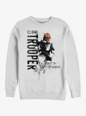 Star Wars The Clone Trooper Running Crew Sweatshirt
