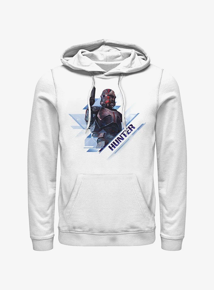 Star Wars The Clone Hunter Angled Hoodie