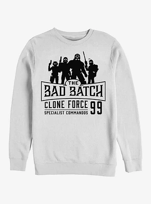 Star Wars The Clone Bad Batch Emblem Crew Sweatshirt