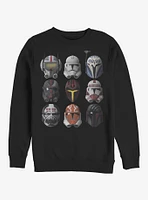 Star Wars: The Clone Wars Helmets Sweatshirt