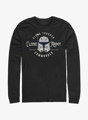 Star Wars The Clone Army Emblem Long-Sleeve T-Shirt