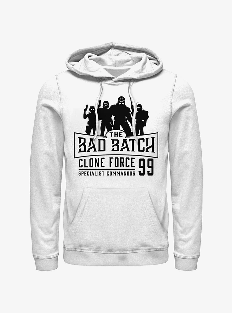 Star Wars The Clone Bad Batch Emblem Hoodie