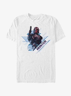 Star Wars The Clone Hunter Angled T-Shirt