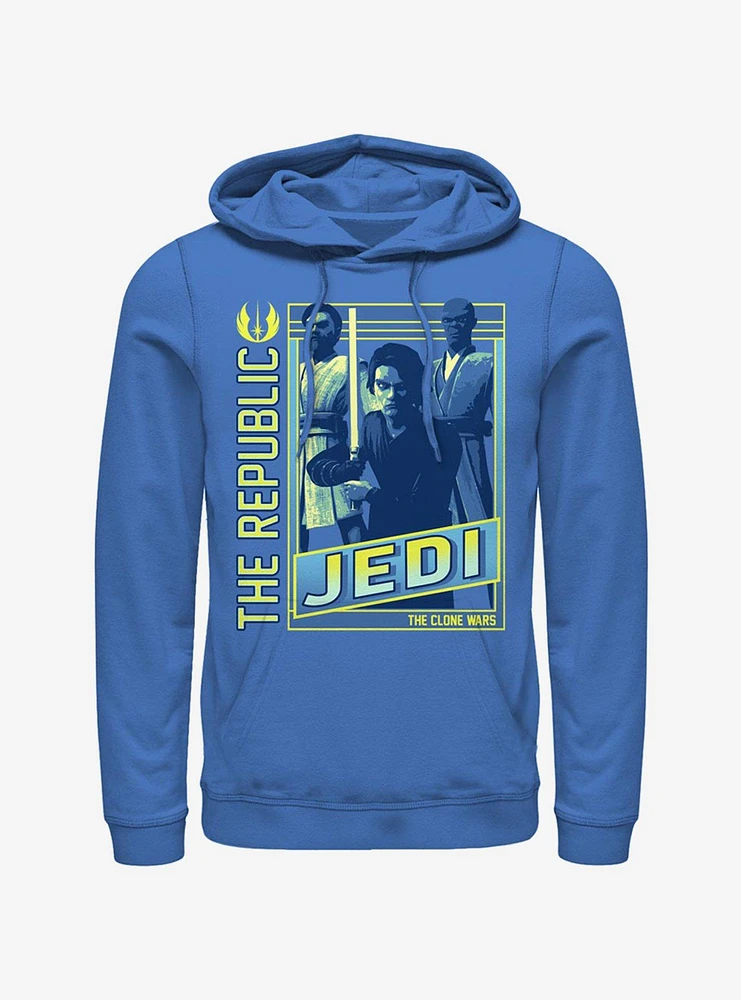 Star Wars The Clone Jedi Group Hoodie