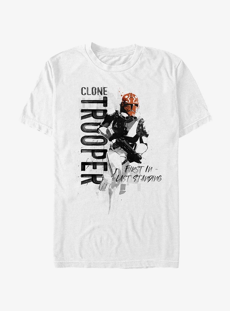 Star Wars The Clone Trooper Running T-Shirt