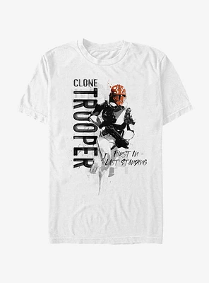 Star Wars The Clone Trooper Running T-Shirt
