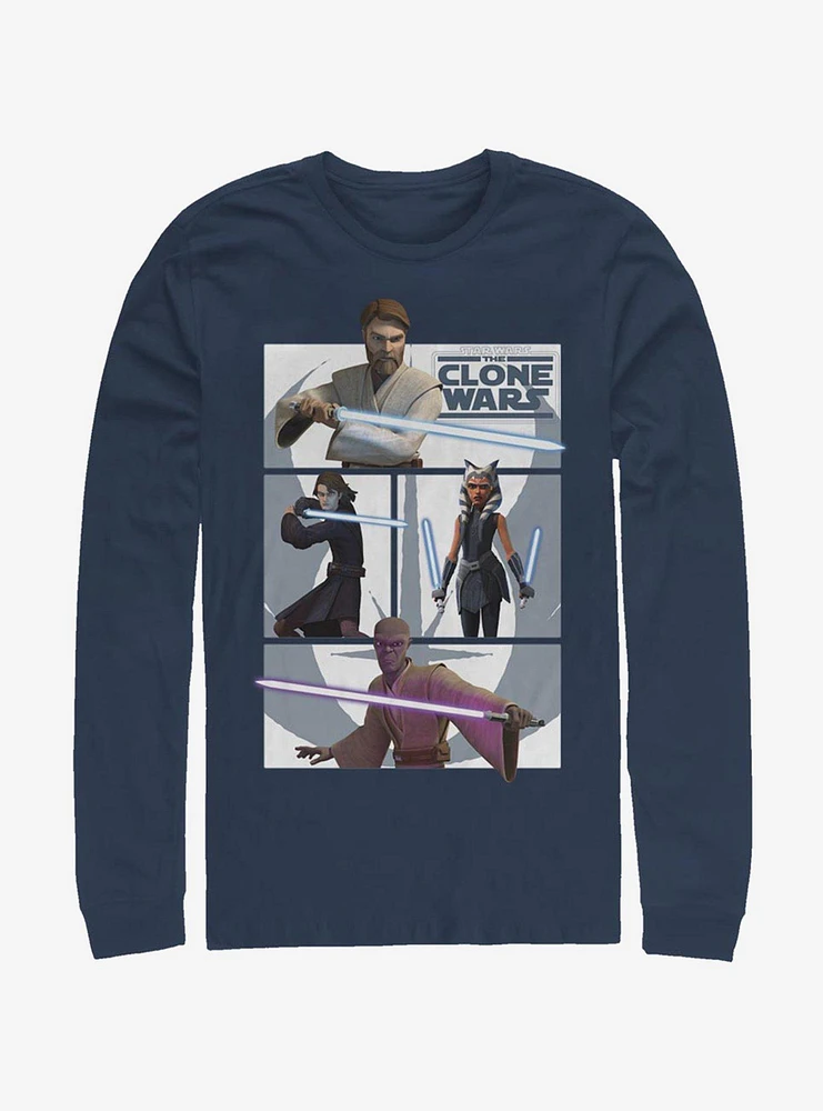 Star Wars The Clone Jedi Long-Sleeve T-Shirt