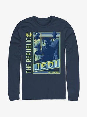 Star Wars The Clone Jedi Group Long-Sleeve T-Shirt