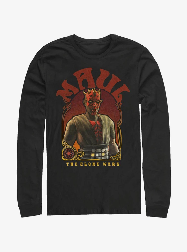 Star Wars The Clone Maul Nouveau Long-Sleeve T-Shirt