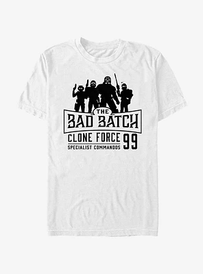 Star Wars The Clone Bad Batch Emblem T-Shirt