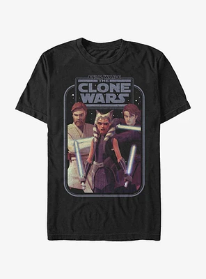 Star Wars The Clone Hero Group Shot T-Shirt