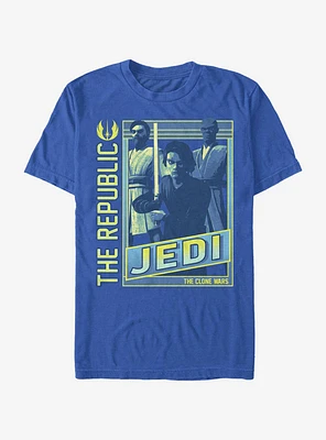 Star Wars The Clone Jedi Group T-Shirt