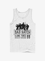 Star Wars The Clone Bad Batch Emblem Tank