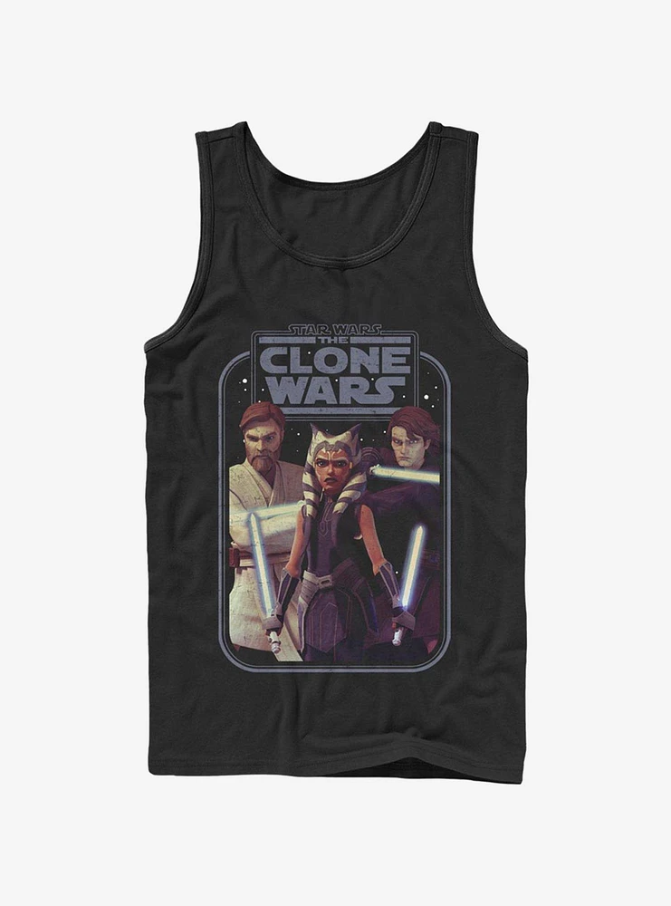 Star Wars The Clone Hero Group Shot Tank Top