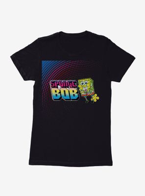 SpongeBob SquarePants Neon Dots Womens T-Shirt