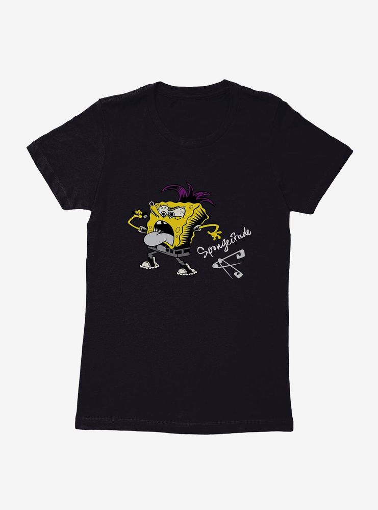 SpongeBob SquarePants Spongeitude Womens T-Shirt