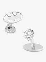 DC Comics Batman Sterling Silver Batman Logo Cufflinks