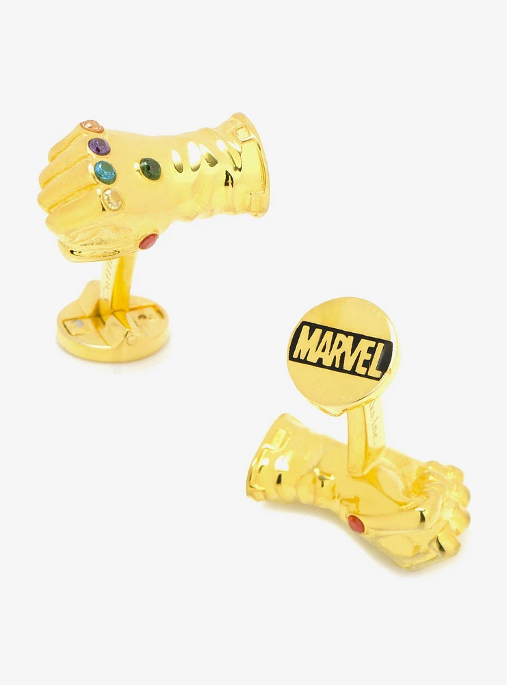 Marvel Avengers 3D Thanos Infinity Gauntlet Cufflinks