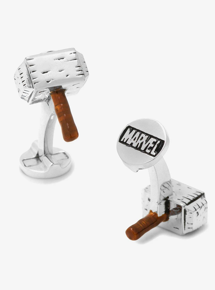 Marvel Avengers 3D Thor Hammer Cufflinks