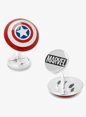 Marvel Captain America 3D Captain America Shield Cufflinks